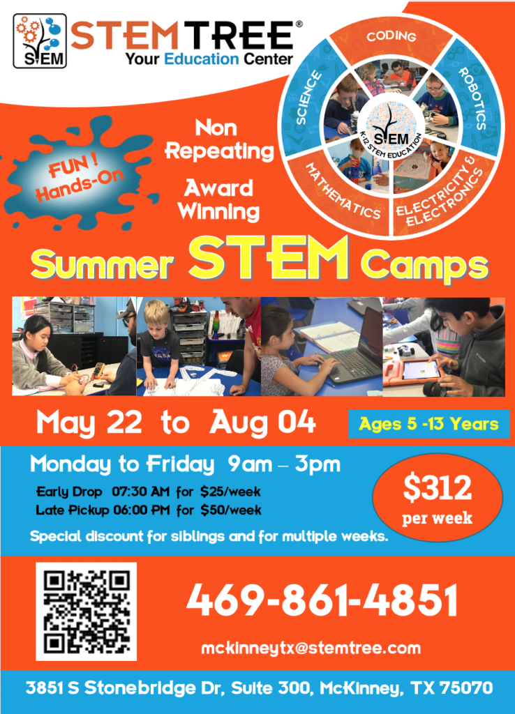 Camps Stemtree of McKinney Your Education Center