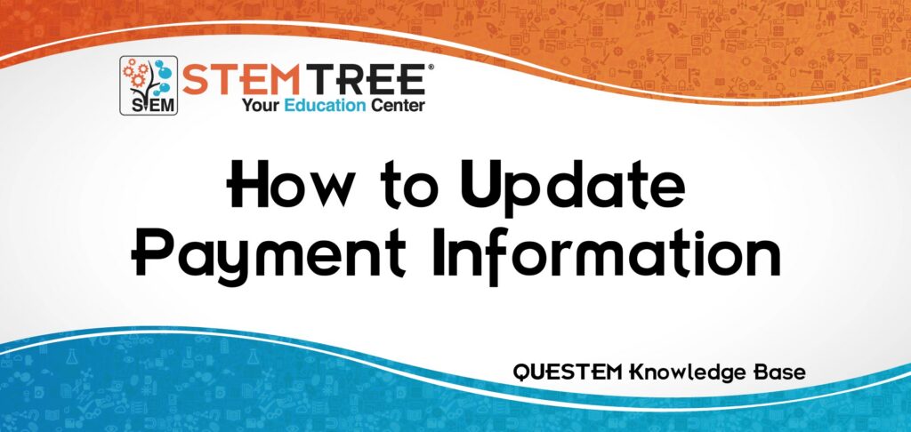 QUESTEM Update Payment Information